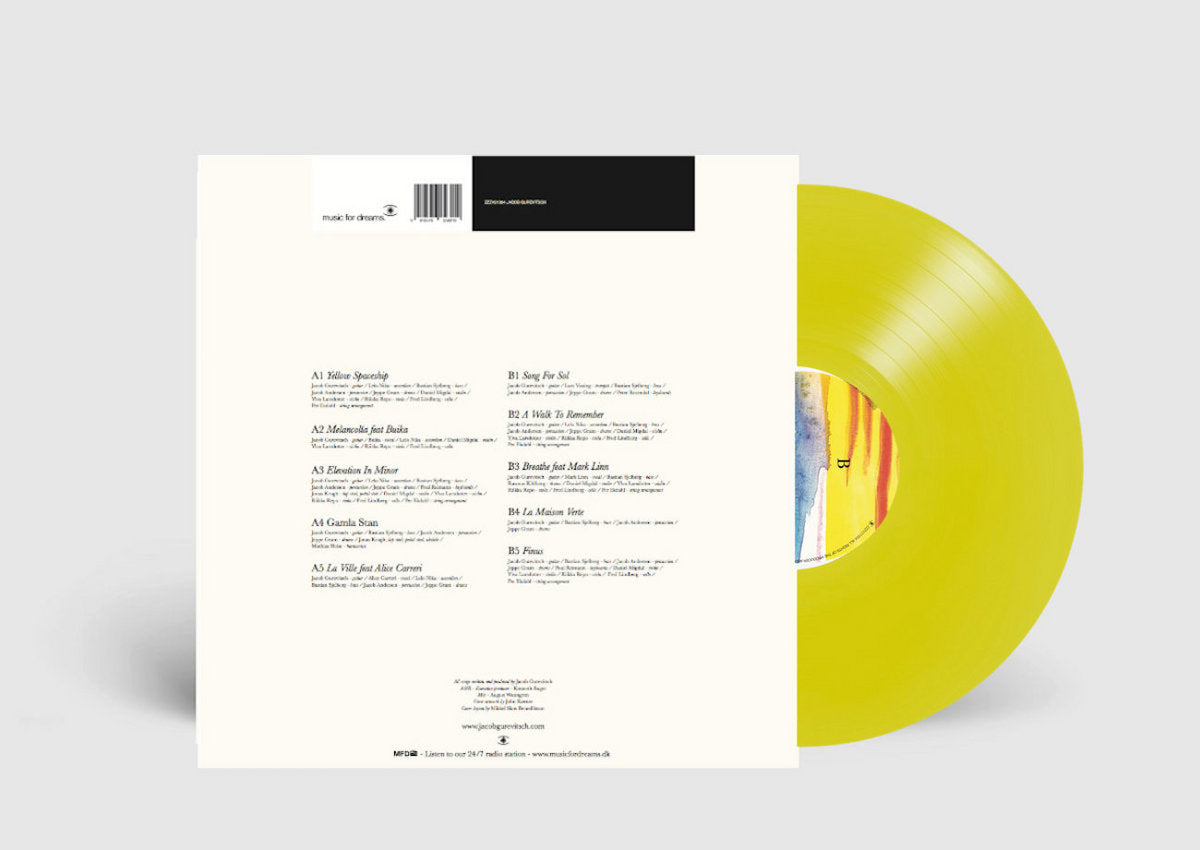 Jacob Gurevitsch - Yellow Spaceship LP (Yellow Vinyl)