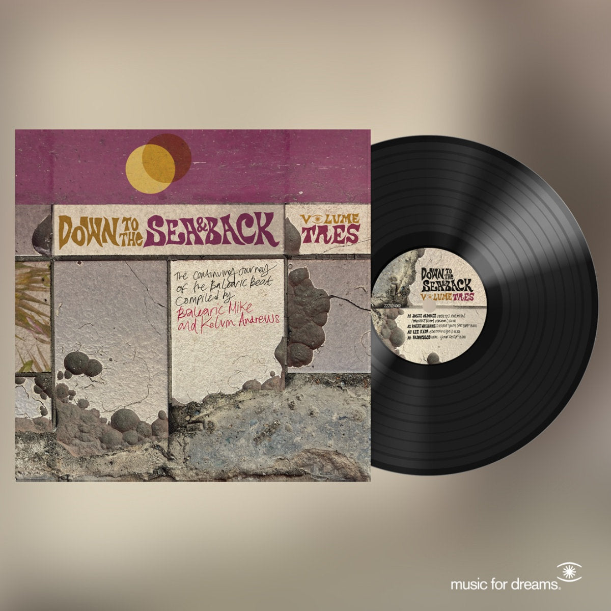 Balearic Mike And Kelvin Andrews – Down To The Sea & Back: Volume Tres - 2LP