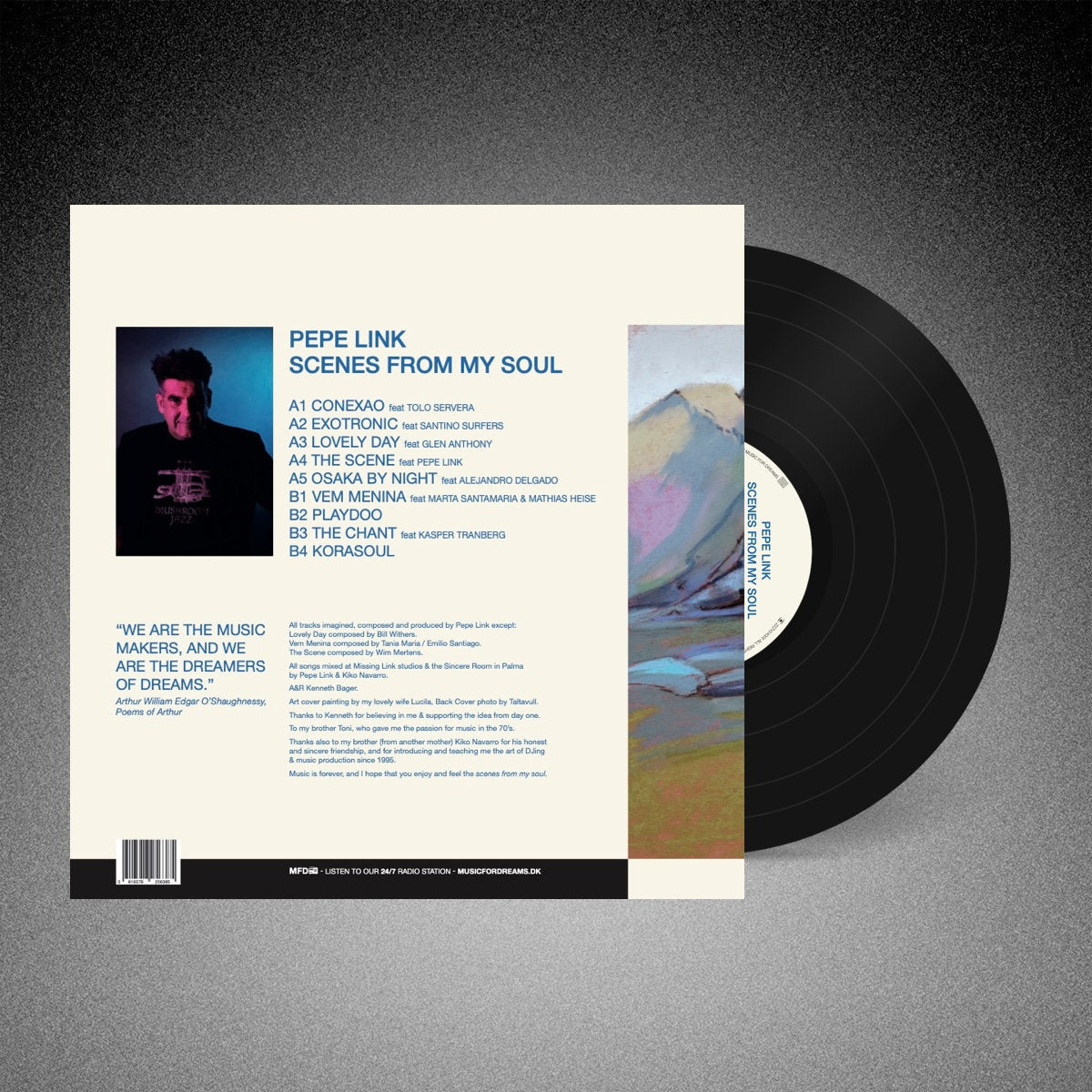 Pepe Link - Scenes From My Soul  - LP