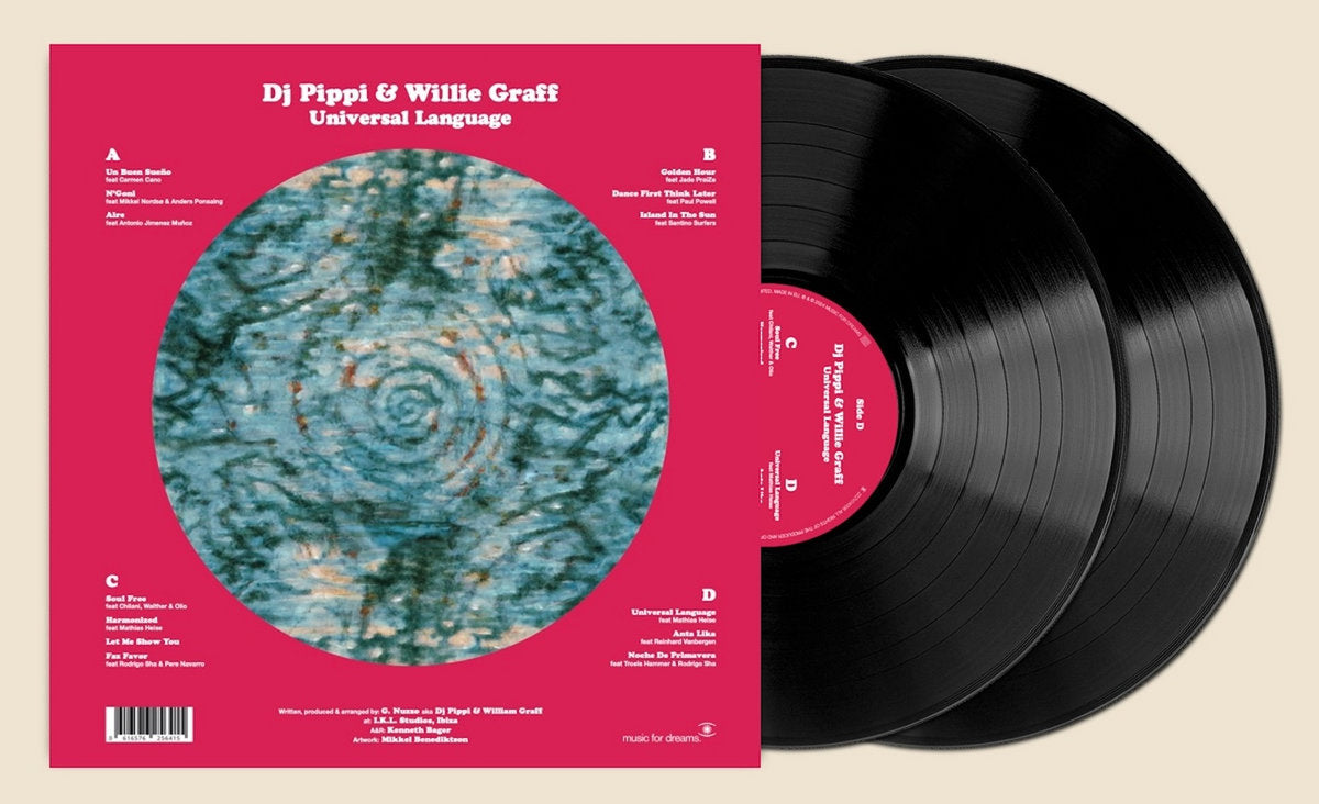 DJ Pippi & Willie Graff - Universal Language 2LP (Black) Vinyl